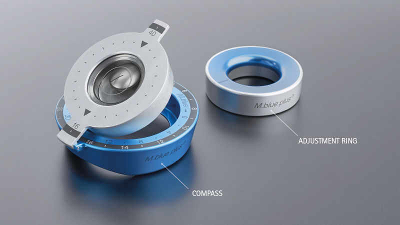 M.blue® Ventilkompass und Einstellring