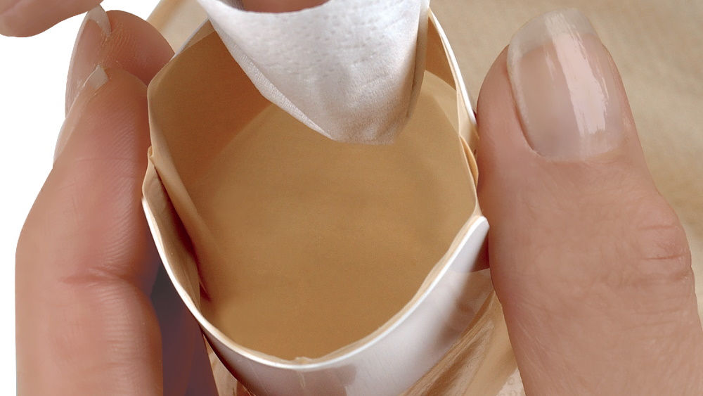 Reinigen des Ileostomabeutels