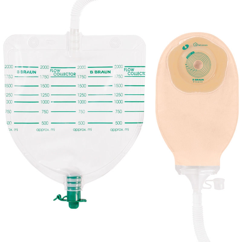 Softima Active O' convex High Flow Stomabeutel und distaler Beutel Flow Collector